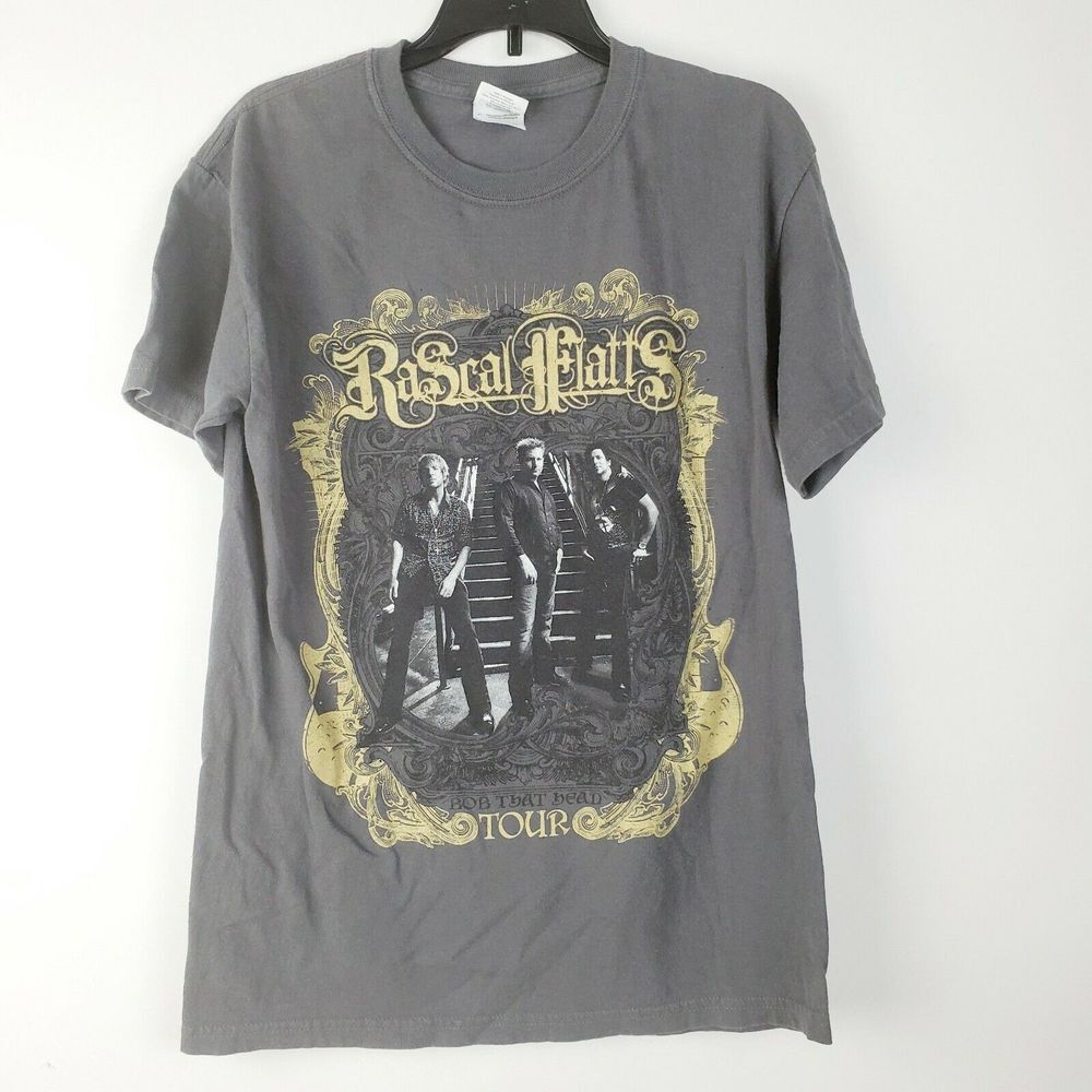 Rascal‎ Flatts Women's Concert T-Shirt Gray Crewneck Size Small